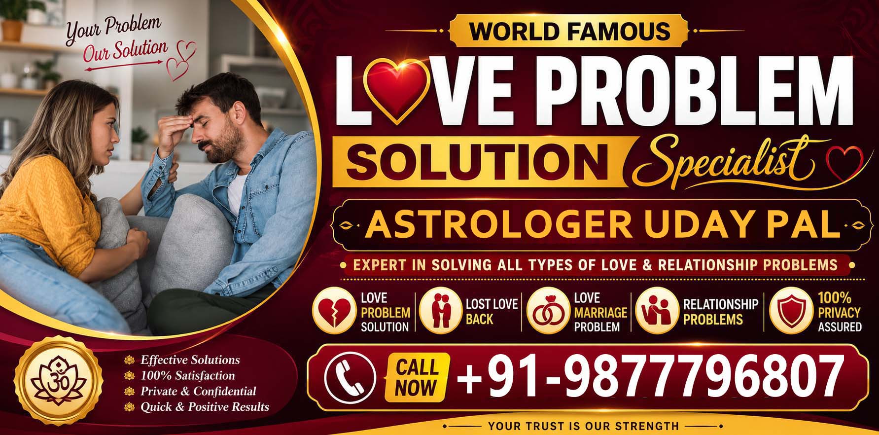 Astrologer Uday Pal Call +91-9877796807